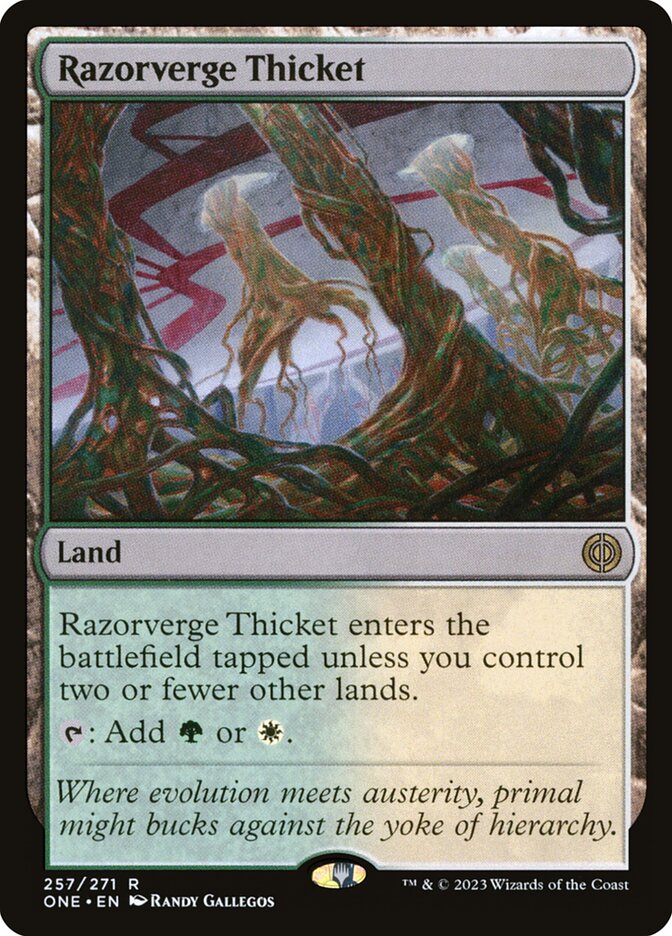 Razorverge Thicket (Phyrexia: All Will Be One)  | Good Games North