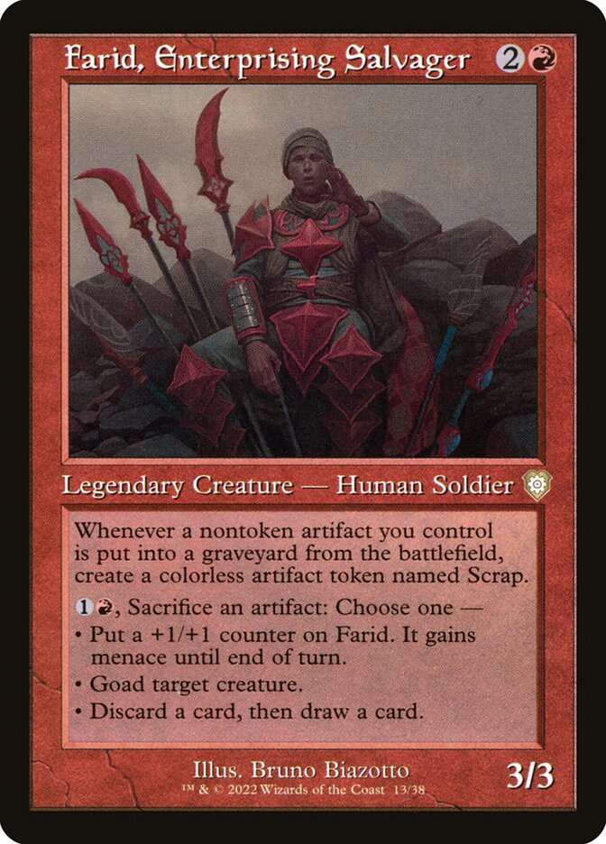 Farid, Enterprising Salvager (Commander: The Brothers' War)  | Good Games North
