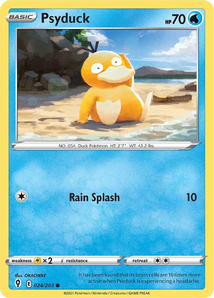 Psyduck (024/203) [Sword & Shield: Evolving Skies] | Good Games North