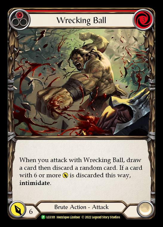 Wrecking Ball [LGS101] (Promo)  Rainbow Foil | Good Games North