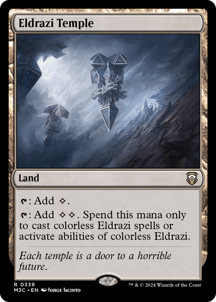 Eldrazi Temple (Ripple Foil) [Modern Horizons 3 Commander] | Good Games North