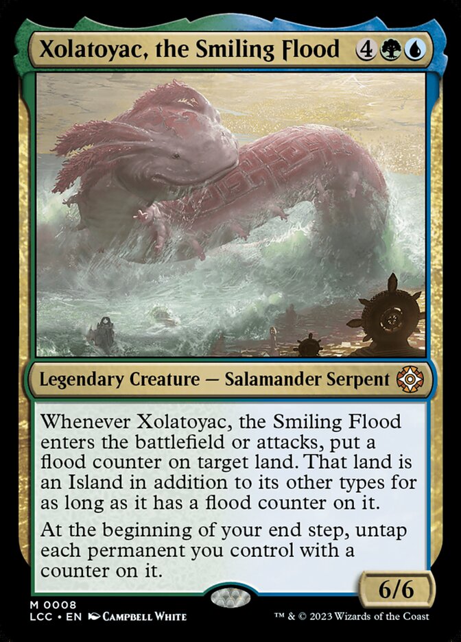 Xolatoyac, the Smiling Flood (Commander: The Lost Caverns of Ixalan)  - Foil | Good Games North
