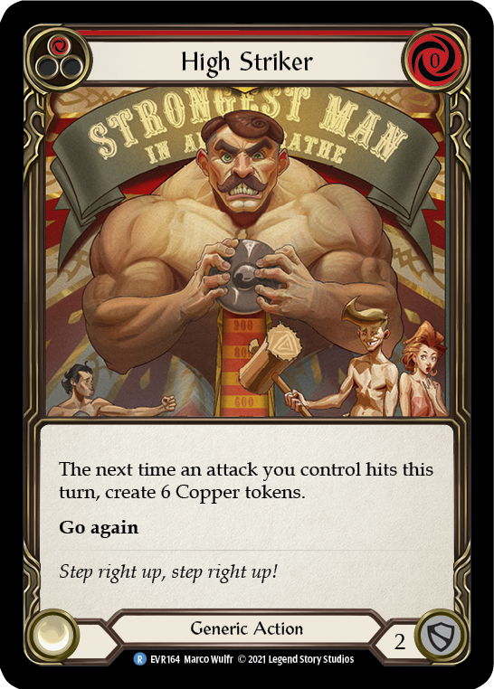 High Striker (Red) [EVR164] (Everfest)  1st Edition Normal | Good Games North