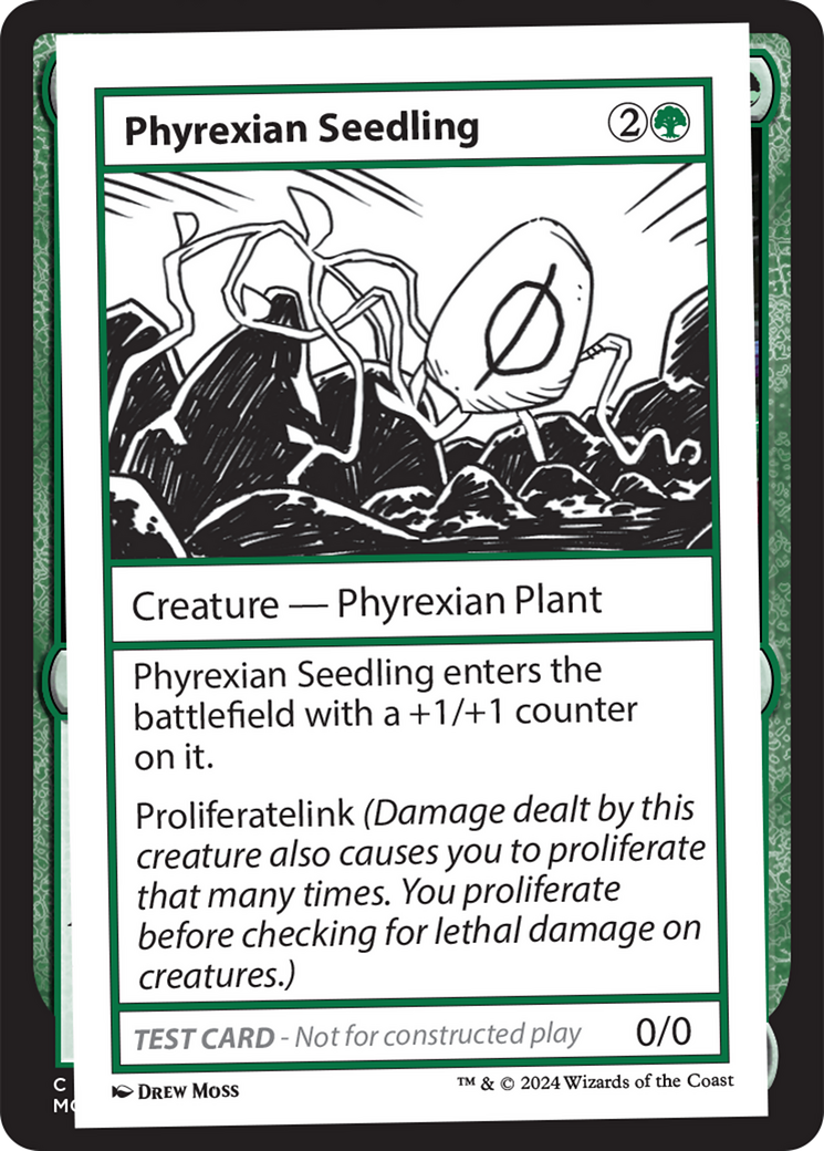 Phyrexian Seedling [Mystery Booster 2 Playtest Cards] | Good Games North