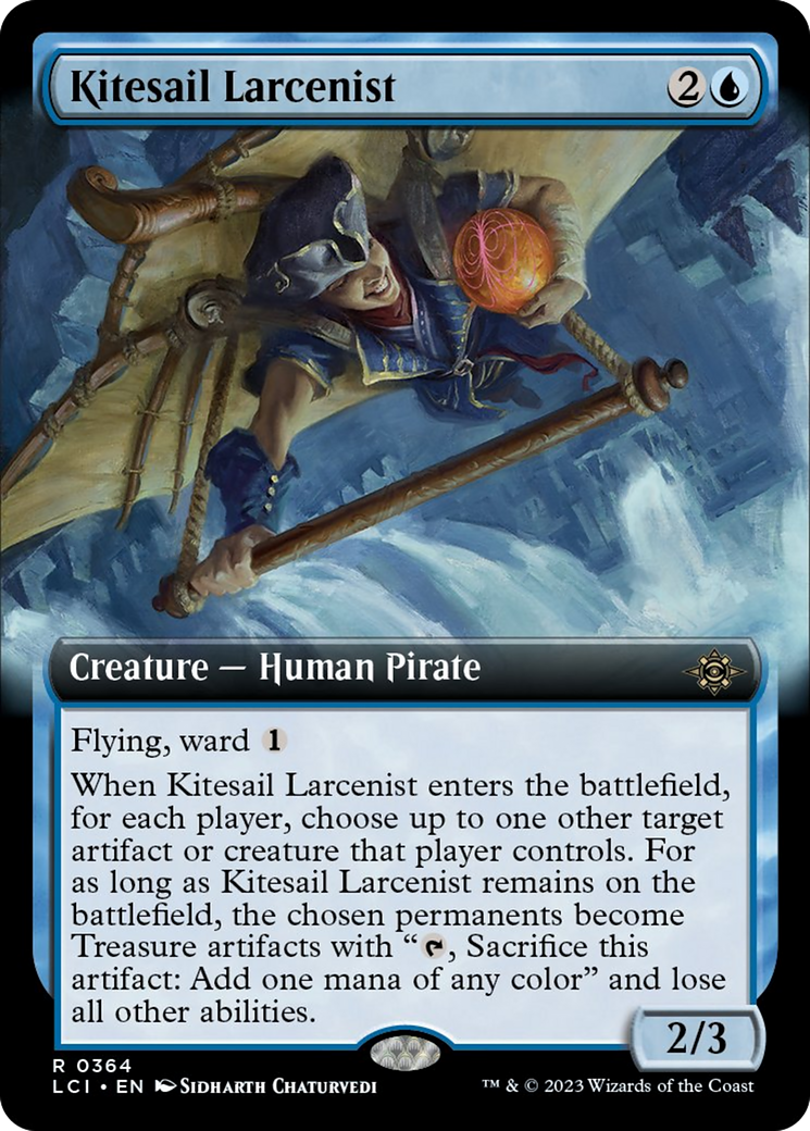 Kitesail Larcenist (Extended Art) [The Lost Caverns of Ixalan] | Good Games North