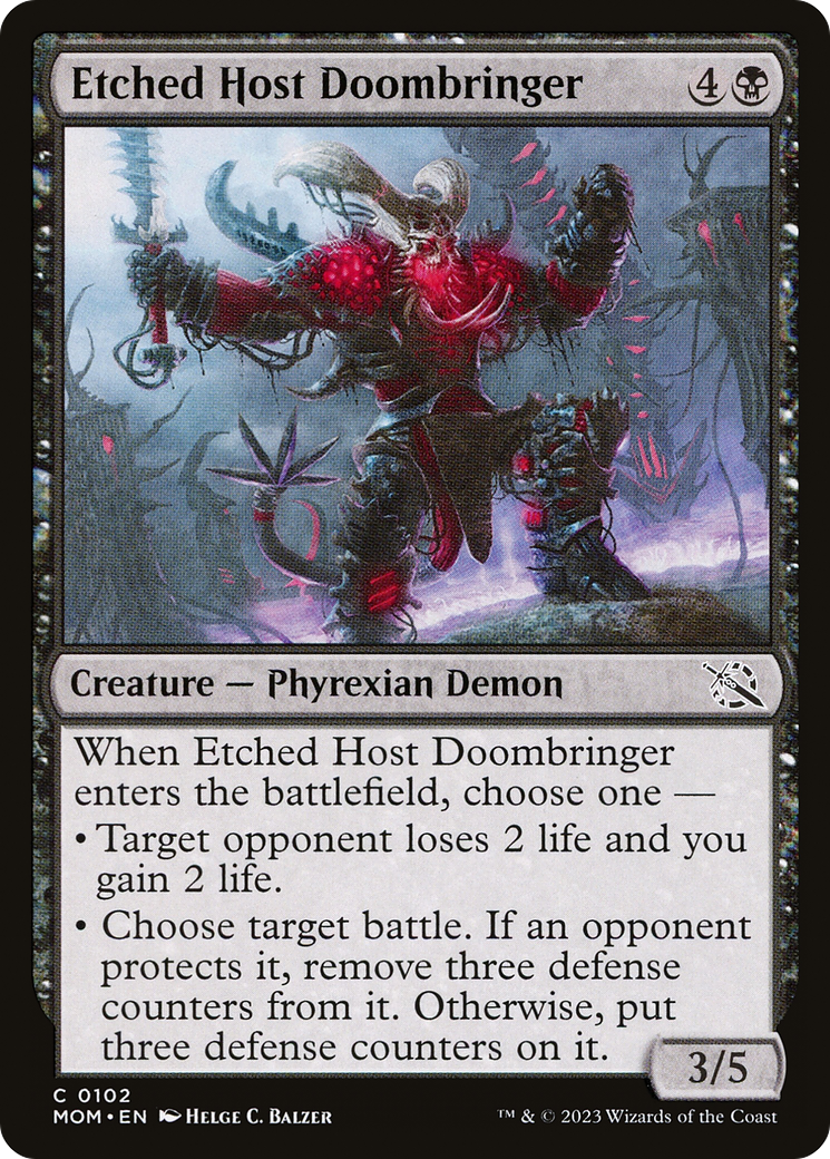 Etched Host Doombringer [March of the Machine] | Good Games North