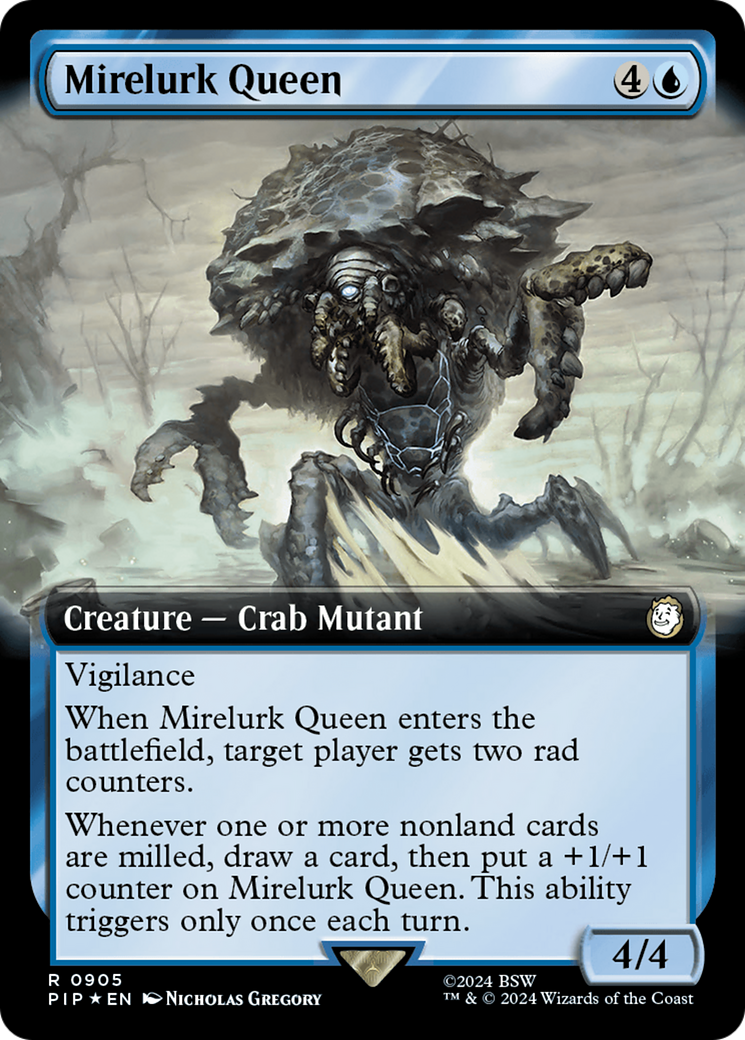 Mirelurk Queen (Extended Art) (Surge Foil) [Fallout] | Good Games North