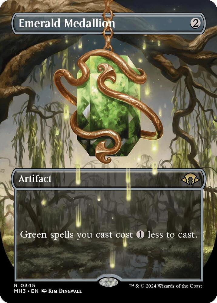 Emerald Medallion Borderless (Modern Horizons 3)  | Good Games North