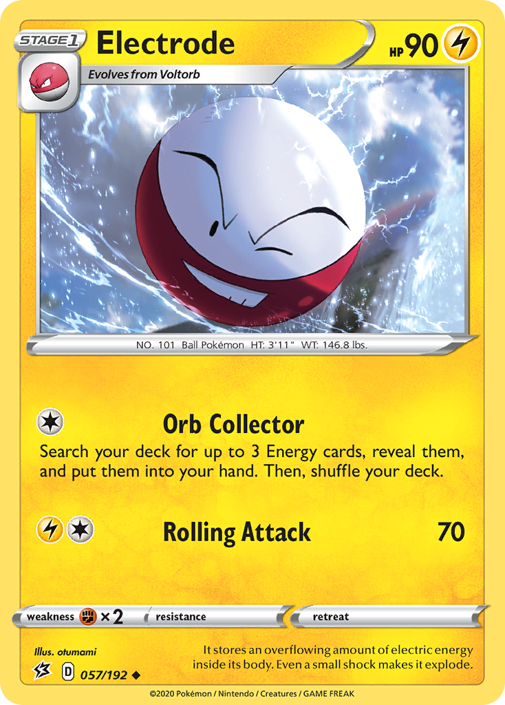 Electrode (057/192) [Sword & Shield: Rebel Clash] | Good Games North