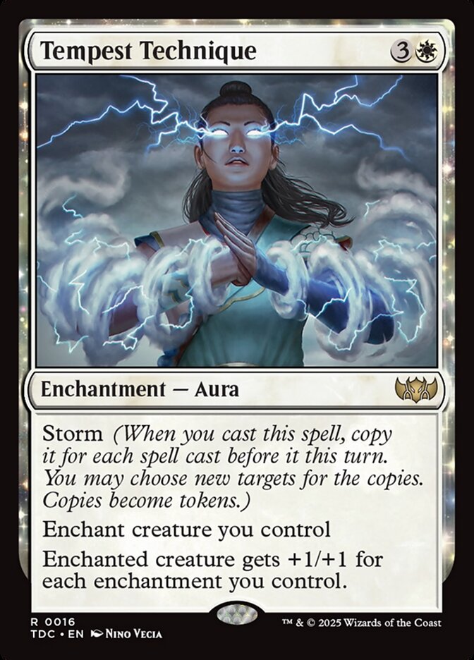 Tempest Technique (Commander: Tarkir: Dragonstorm)  | Good Games North