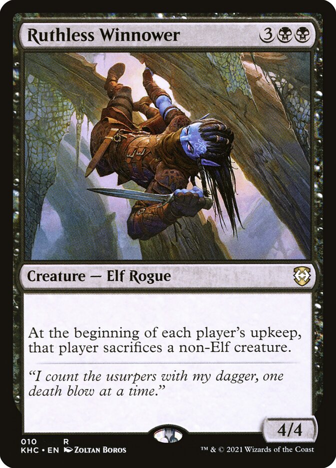 Ruthless Winnower 10/1 (Commander: Kaldheim)  | Good Games North