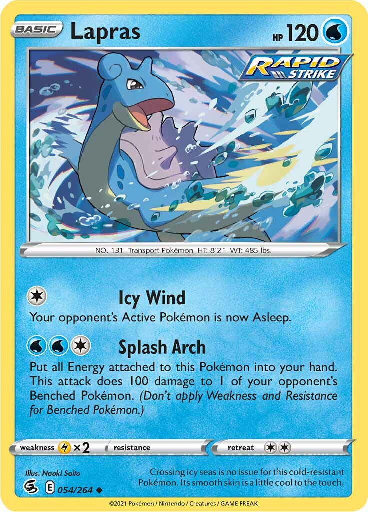 Lapras (054/264) [Sword & Shield: Fusion Strike] | Good Games North