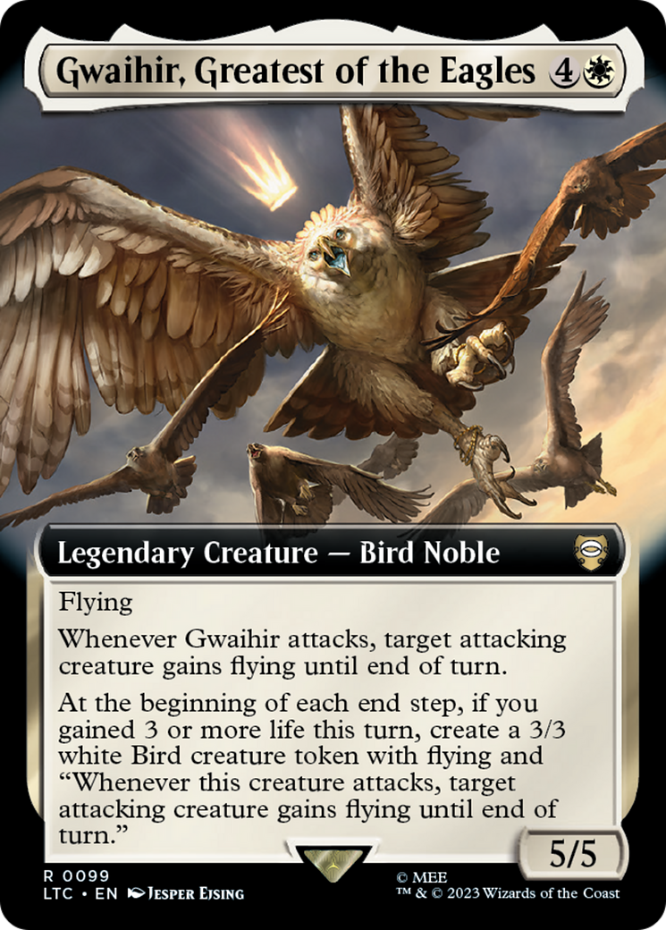 Gwaihir, Greatest of the Eagles (Extended Art) [The Lord of the Rings: Tales of Middle-Earth Commander] | Good Games North