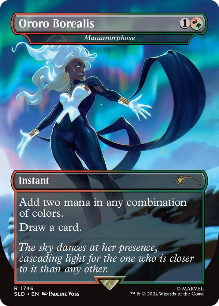 Ororo Borealis Manamorphose Rainbow Foil (Secret Lair Drop Series)  - undefined | Good Games North