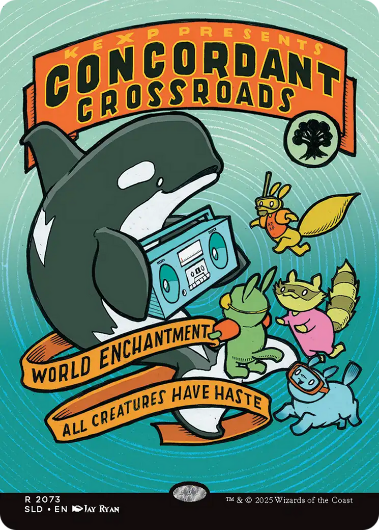 Concordant Crossroads (2073) (Rainbow Foil) [Secret Lair Drop Series] | Good Games North