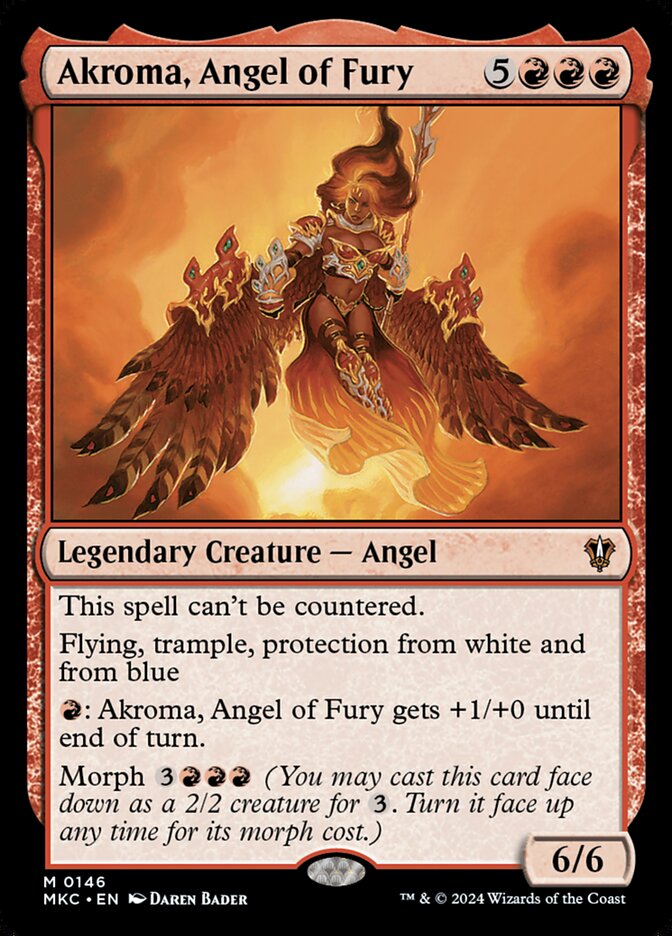 Akroma, Angel of Fury 146/311 (Commander: Murders at Karlov Manor)  | Good Games North