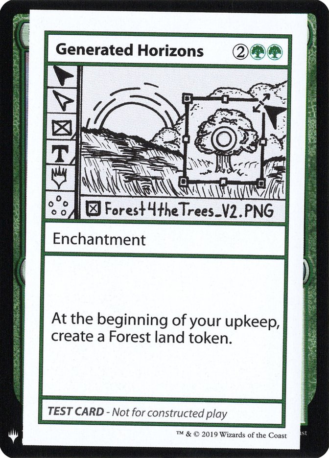 Generated Horizons [Mystery Booster Playtest Cards] | Good Games North