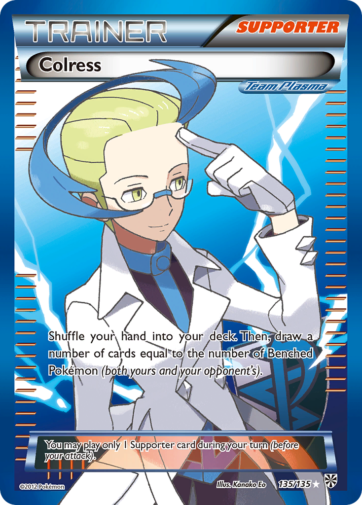 Colress (135/135) [Black & White: Plasma Storm] | Good Games North