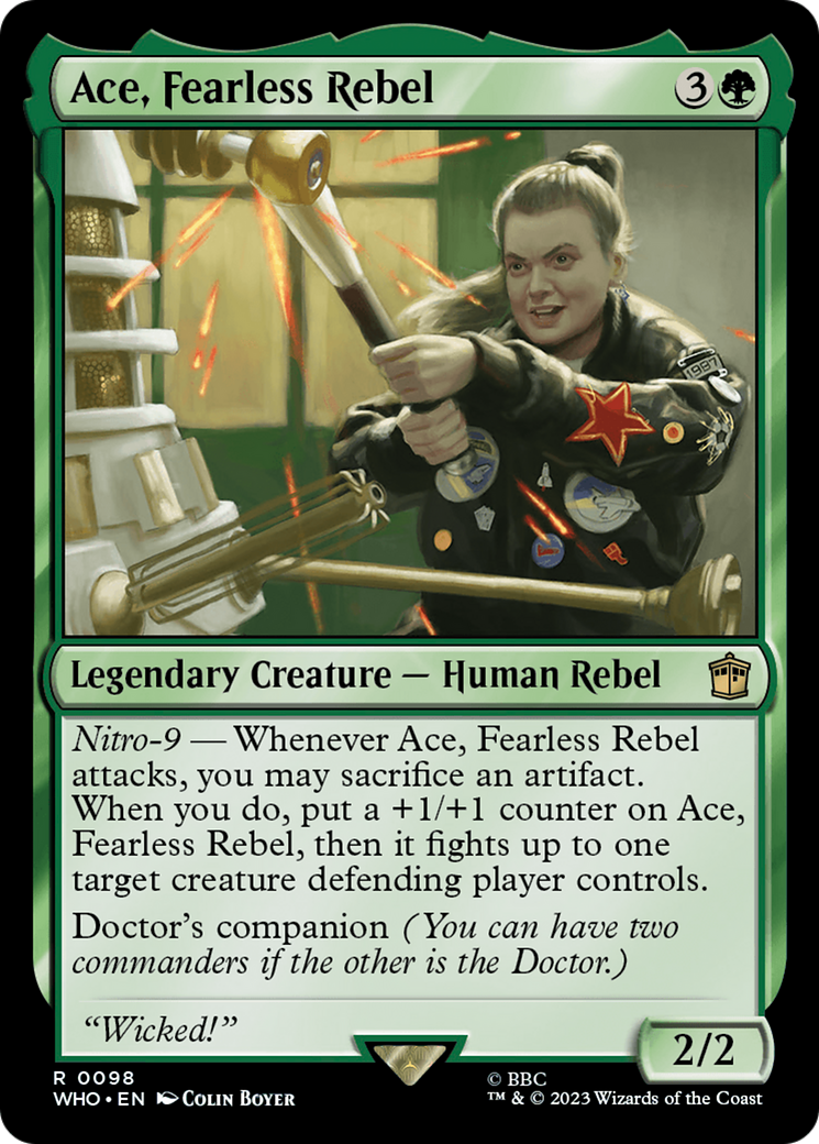 Ace, Fearless Rebel [Doctor Who] | Good Games North