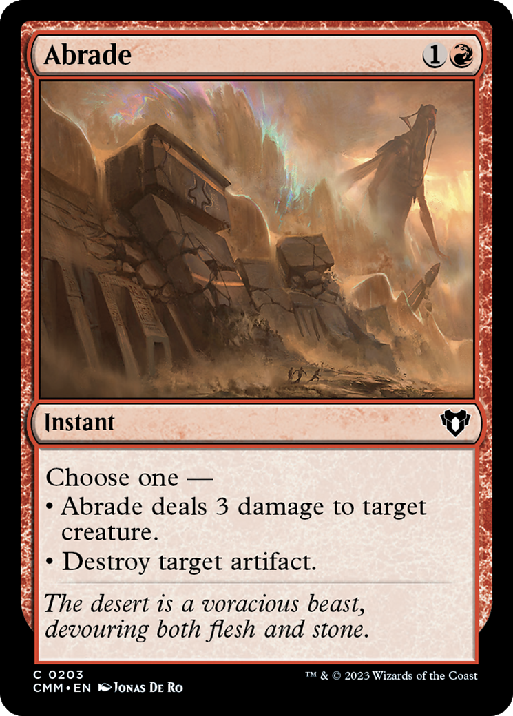 Abrade [Commander Masters] | Good Games North