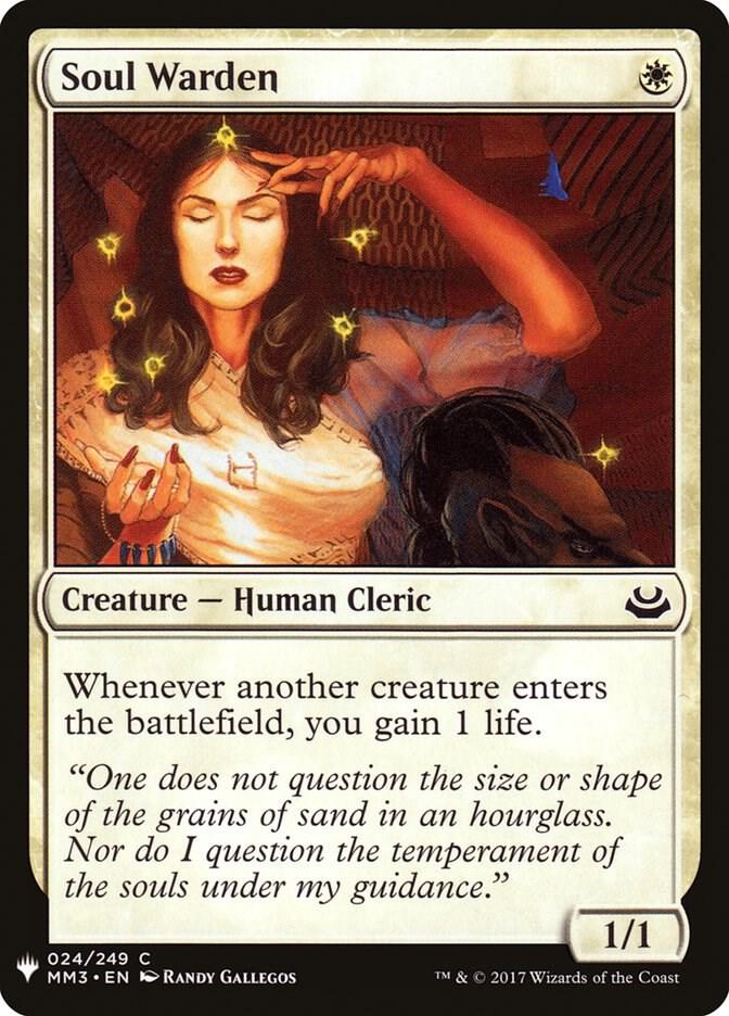 Soul Warden (The List Reprints)  | Good Games North