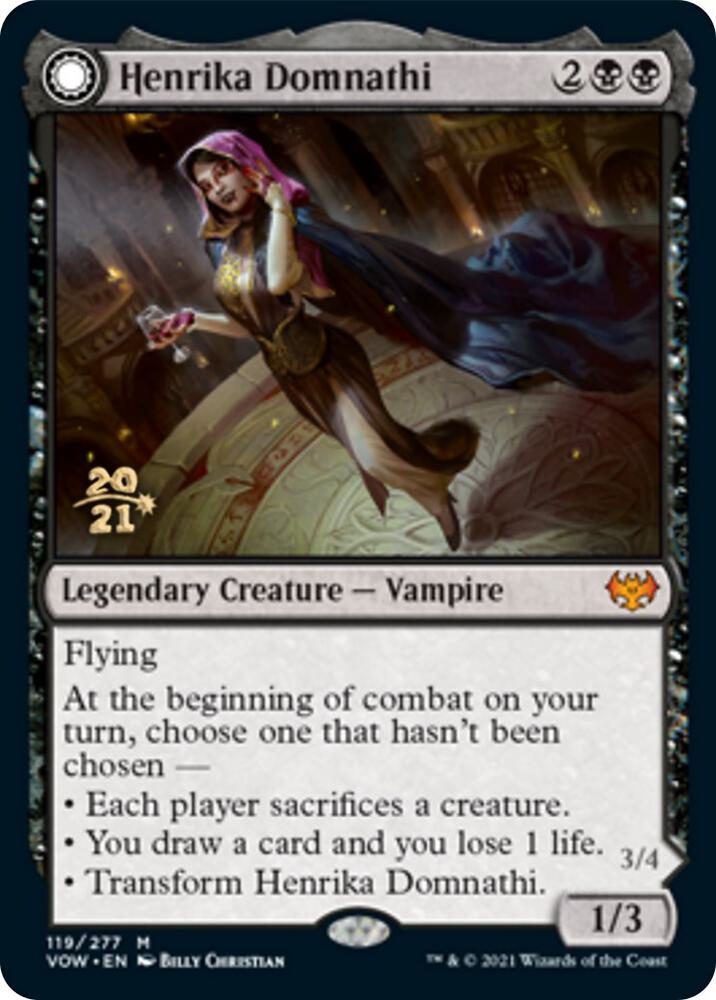 Henrika Domnathi 119s/137 (Prerelease Cards)  - Foil | Good Games North