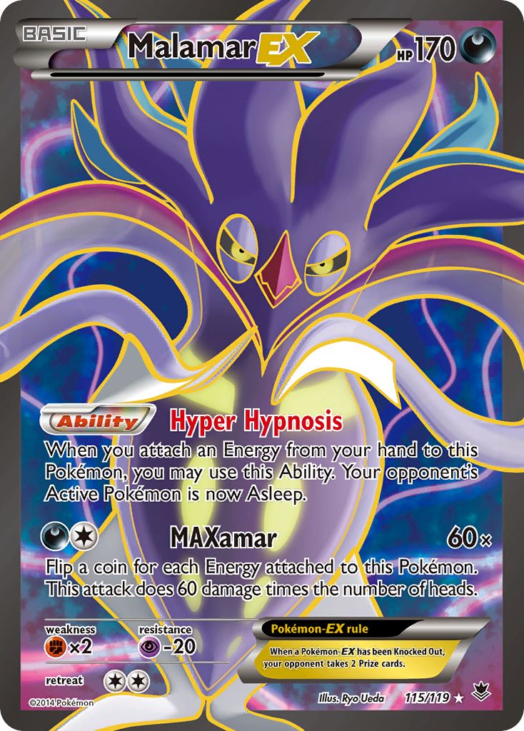 Malamar EX (115/119) [XY: Phantom Forces] | Good Games North