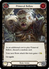 Primeval Bellow (Blue) [U-WTR037] (Welcome to Rathe Unlimited)  Unlimited Normal | Good Games North