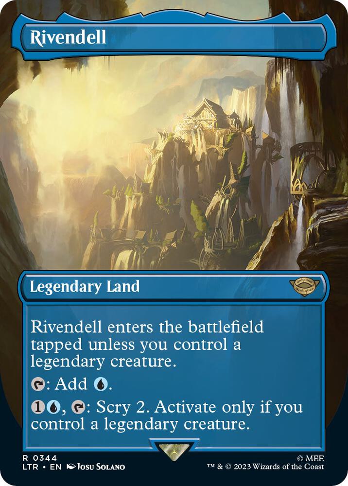 Rivendell Borderless (Universes Beyond: The Lord of the Rings: Tales of Middle-earth)  | Good Games North