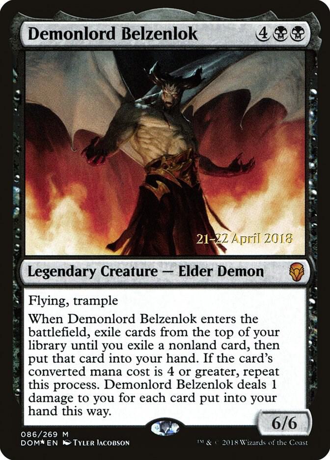 Demonlord Belzenlok (Prerelease Cards)  - Foil | Good Games North
