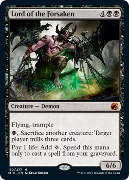 Lord of the Forsaken 110/277 (Innistrad: Midnight Hunt)  | Good Games North