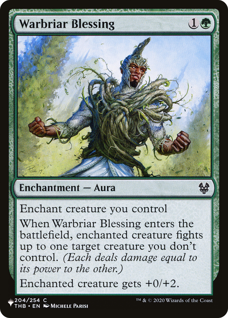 Warbriar Blessing [The List] | Good Games North