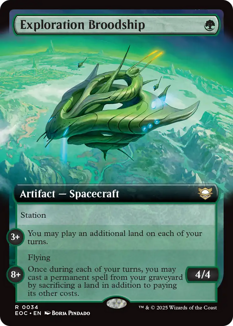 Exploration Broodship (Extended Art) [Edge of Eternities Commander] | Good Games North