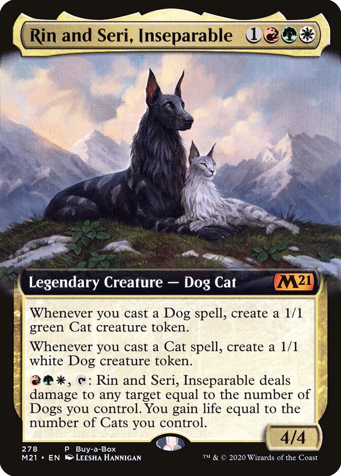 Rin and Seri, Inseparable 278 (Buy-A-Box Promos)  - Foil | Good Games North