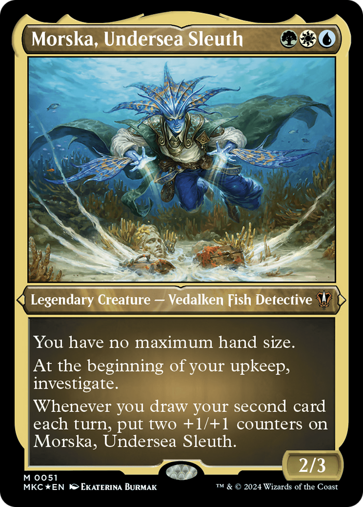 Morska, Undersea Sleuth (Display Commander) [Murders at Karlov Manor Commander] | Good Games North