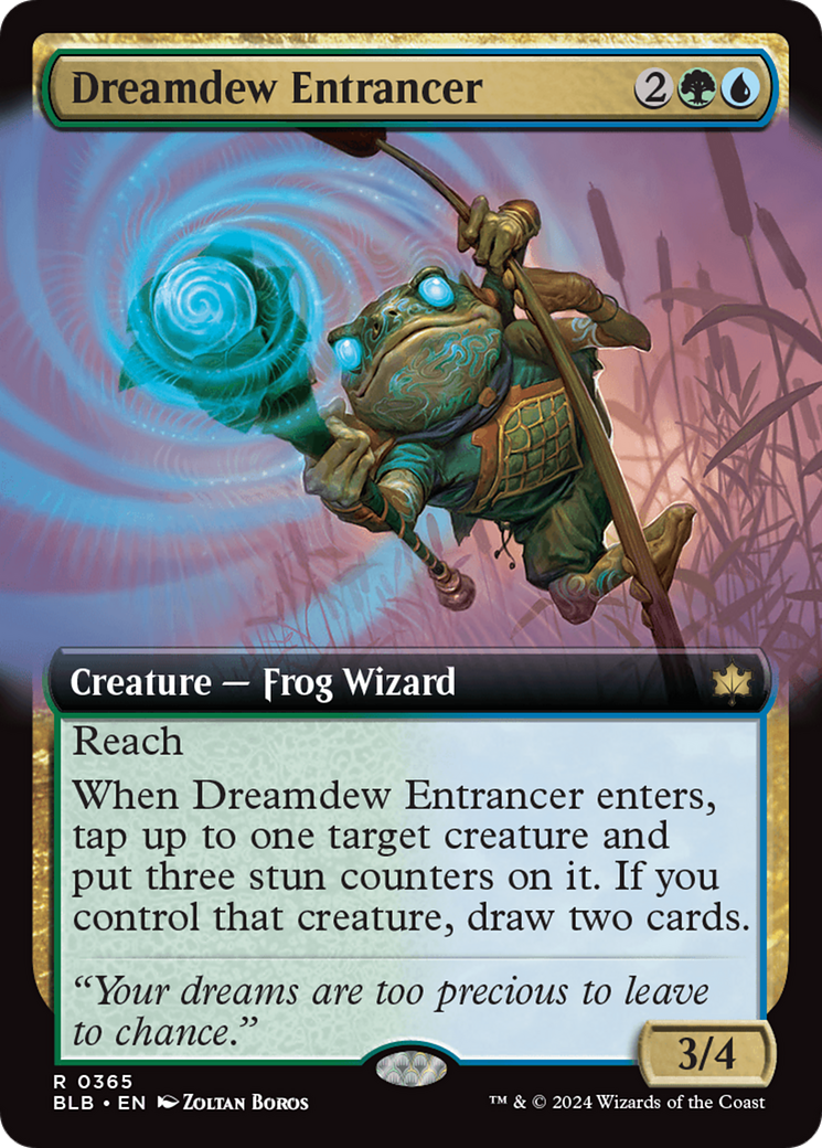 Dreamdew Entrancer (Extended Art) [Bloomburrow] | Good Games North