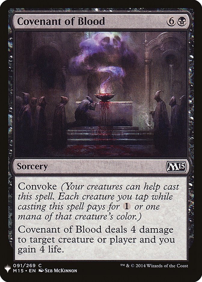 Covenant of Blood [Mystery Booster] | Good Games North