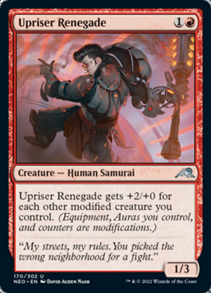 Upriser Renegade [Kamigawa: Neon Dynasty] | Good Games North