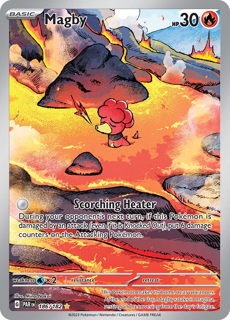 Magby (186/182) [Scarlet & Violet: Paradox Rift] | Good Games North