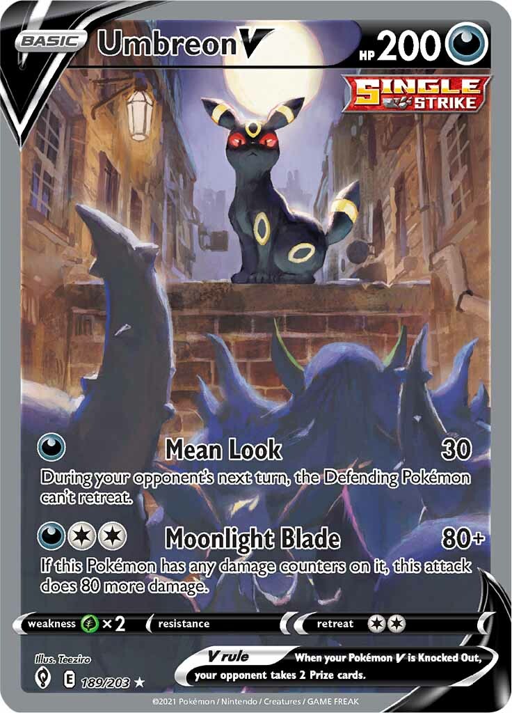Umbreon V (189/203) [Sword & Shield: Evolving Skies] | Good Games North