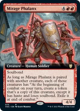 Mirage Phalanx Extended Art 73 (Commander: Innistrad: Crimson Vow)  | Good Games North