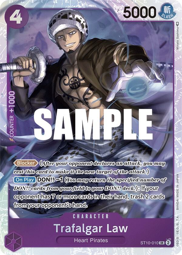 Trafalgar Law ST10-010 (Ultra Deck: The Three Captains)  - Foil | Good Games North
