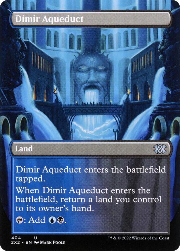 Dimir Aqueduct Borderless (Double Masters 2022)  - undefined | Good Games North