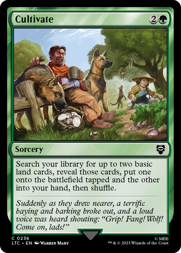 Cultivate [The Lord of the Rings: Tales of Middle-Earth Commander] | Good Games North