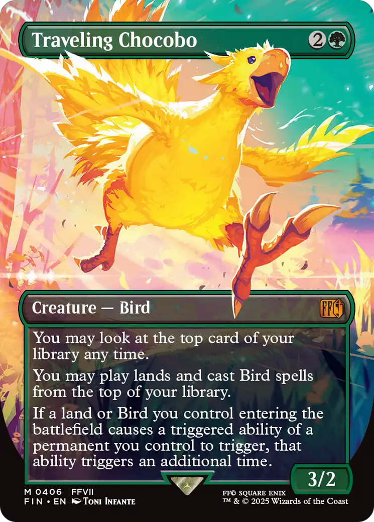 Traveling Chocobo (Borderless) [FINAL FANTASY] | Good Games North