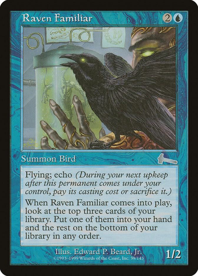 Raven Familiar 39/143 (Urza's Legacy)  - Foil | Good Games North