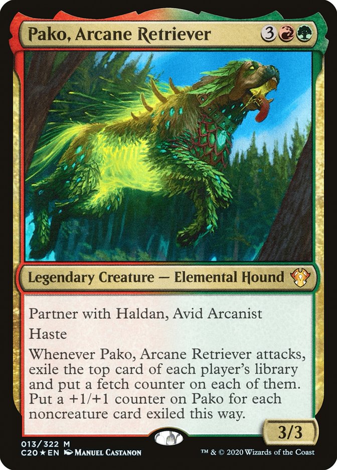 Pako, Arcane Retriever (Commander 2020)  - Foil | Good Games North