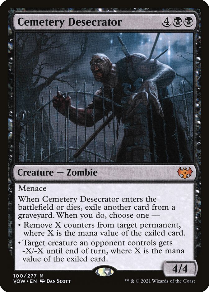 Cemetery Desecrator (Innistrad: Crimson Vow)  | Good Games North