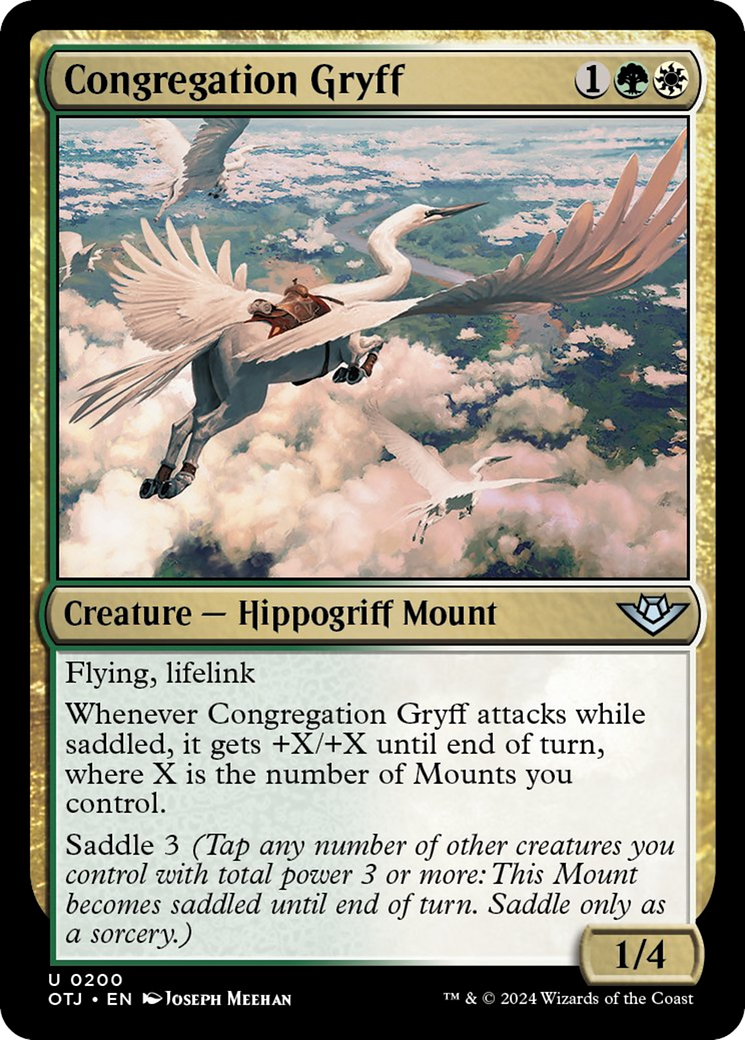 Congregation Gryff [Outlaws of Thunder Junction] | Good Games North