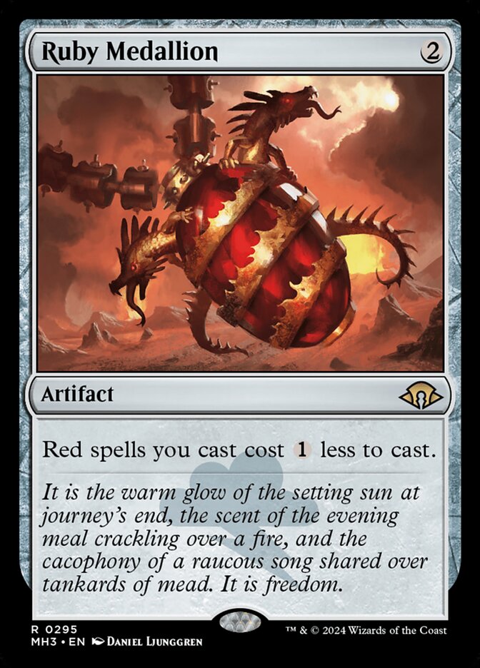 Ruby Medallion 295 (Modern Horizons 3)  | Good Games North